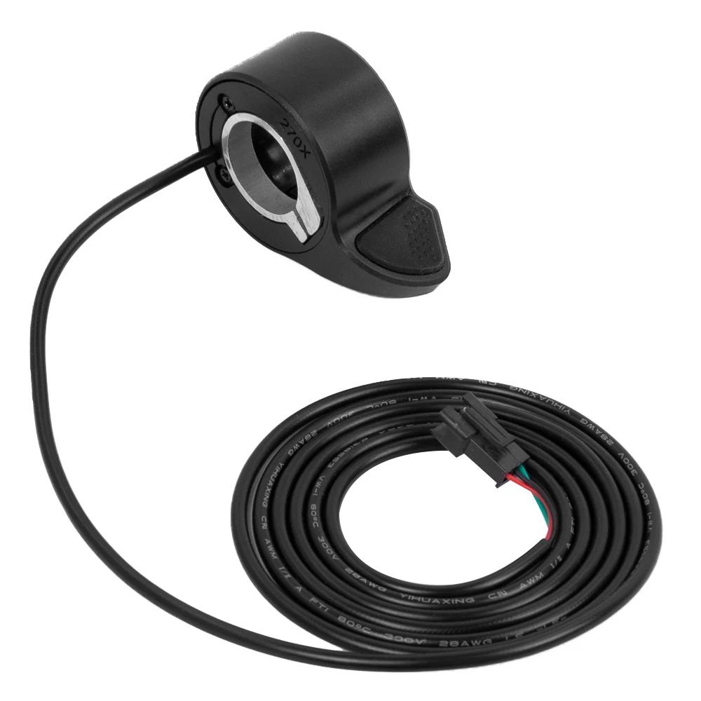 Electric Bike Accelerator Thumb Throttle for Electric Bicycle 270X Speed Control Scooter for 22mm Handle Diameter Accessories