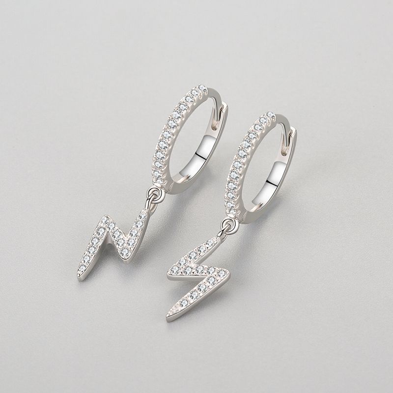 Tancise 925 sterlingsølv sirkon øredobber Drop øredobber for kvinner bryllupsfest gaver