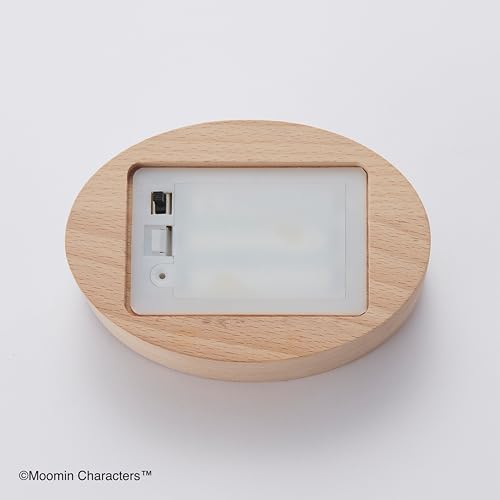 Chatani Moomin Cloud LED Light, Milky White, H13 x W13 x D7.5cm, 152-333241F