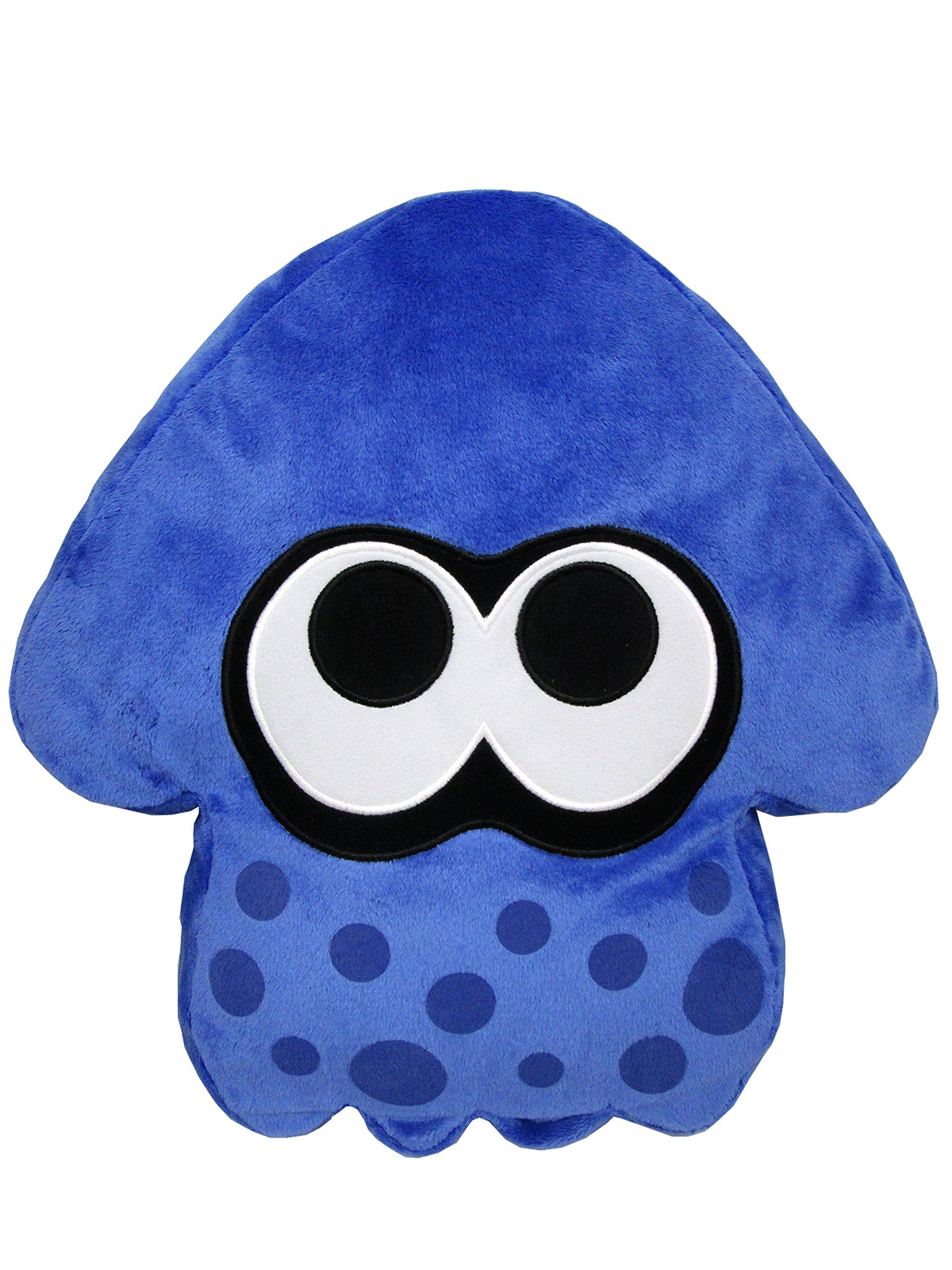 

Splatoon Squid Cushion Height 35cm Blue синий