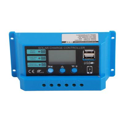 Solar Charge Controller 12V 24V Battery Solar Panel Charging Regulator for Home RV 30A