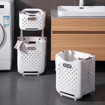 Zecheng Bathroom Laundry Basket & Storage Rack for Dirty Clothes