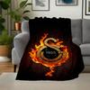 "Flaming '1905' Logo Wall Art Decor"Blanket Flannel Throw Blanket for Sofa, Bed, Travel, Camping, Office, Couch, Chair, And Bed Gift for Chr