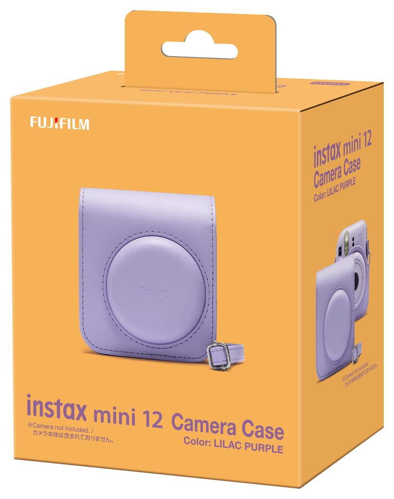 Fujifilm Instax Mini 12 Genuine Camera Case Quick-Release Cover Purple Instant Photo Accessory