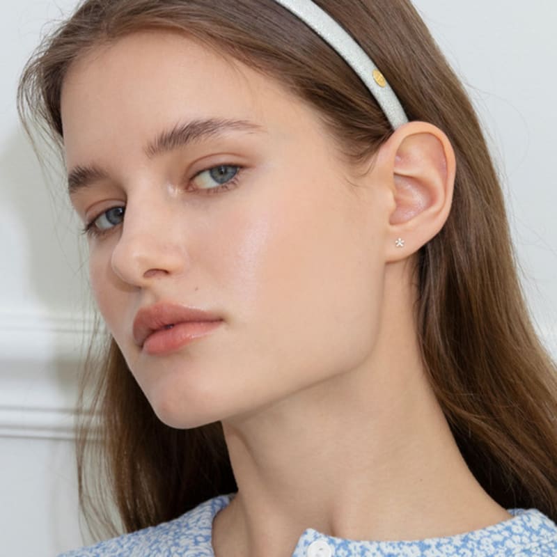 FANTASTIC PLANET enamel glitter logo hairband 15mm (2colors)