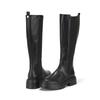 Barbara Leather Daily Basic Long Boots Bbe836bk