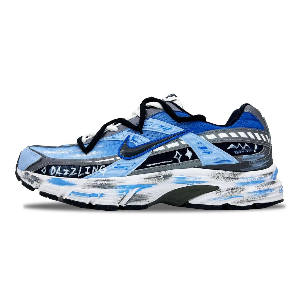 Nike Initiator Slip Resistant Abrasion Resistant Slip Resistant Abrasion Resistant Low top Running Shoes Men's 394055-101(Team252-)