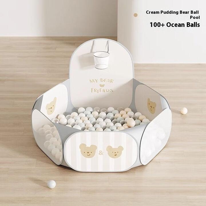 

Indoor Ocean Ball Pool Kids Bobo Pool Baby Fence Household Baby Foldable Toy Pool