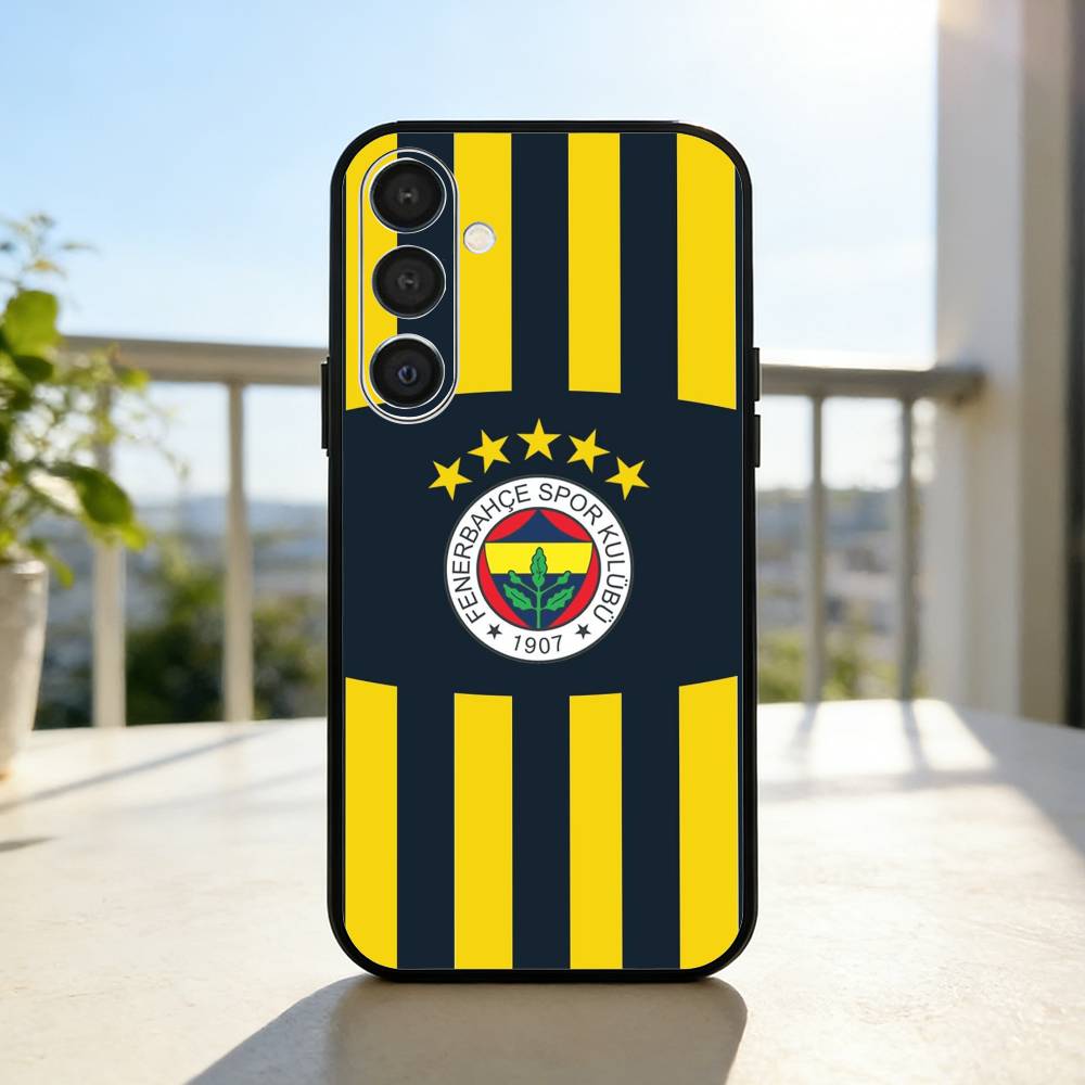 Türkei Fenerbahce-E Handyhülle Für Samsung A73,72,71,53,52,51,22,91,80, Weiche Schwarze Hülle