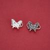 S925 Sterling Silver Butterfly Clasp for DIY Bracelets, Necklaces, Braided Rope, Beading, and Jewelry Accessories.