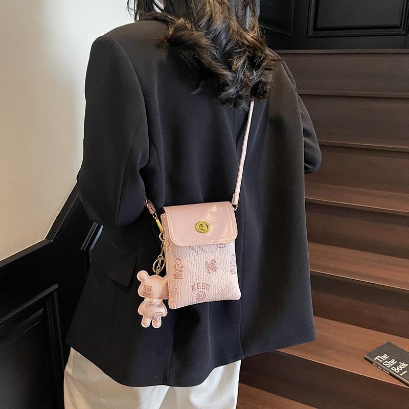 Fashion Small Square Bag Women's New Fashion Messenger Small Square Bag Niche Casual Mobile Phone Bag