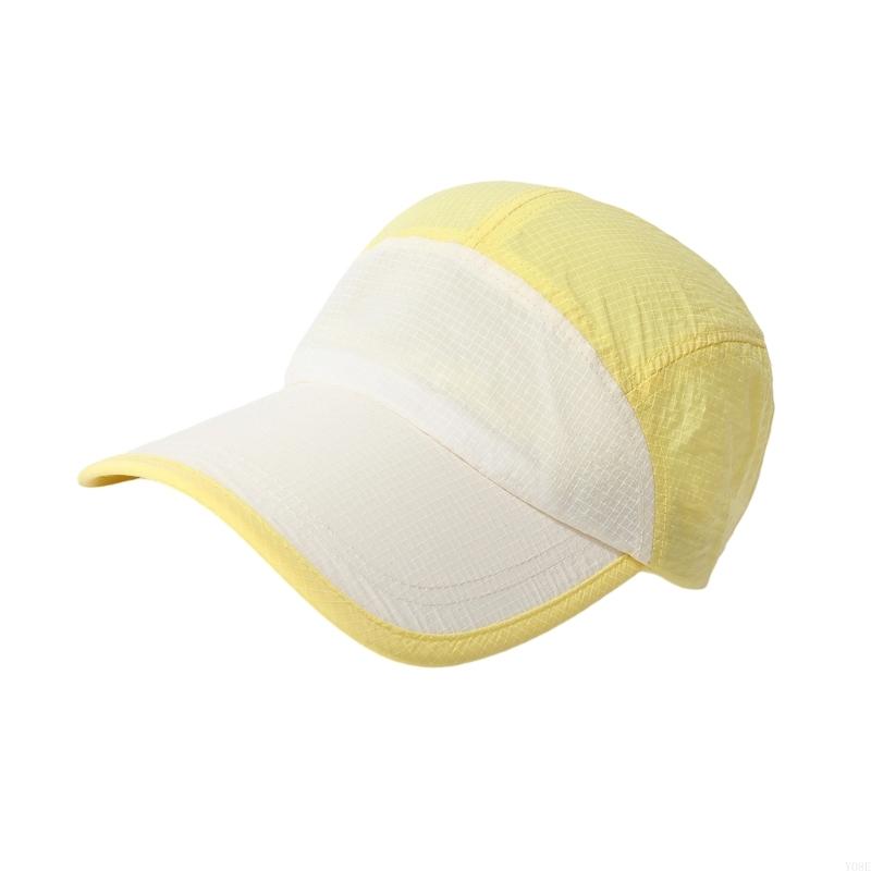 Quick Drying Polyester Baseball Cap With UPF50 Sun Protections And Adjustable Fit Running Hat For Outdoor Sports Y08E