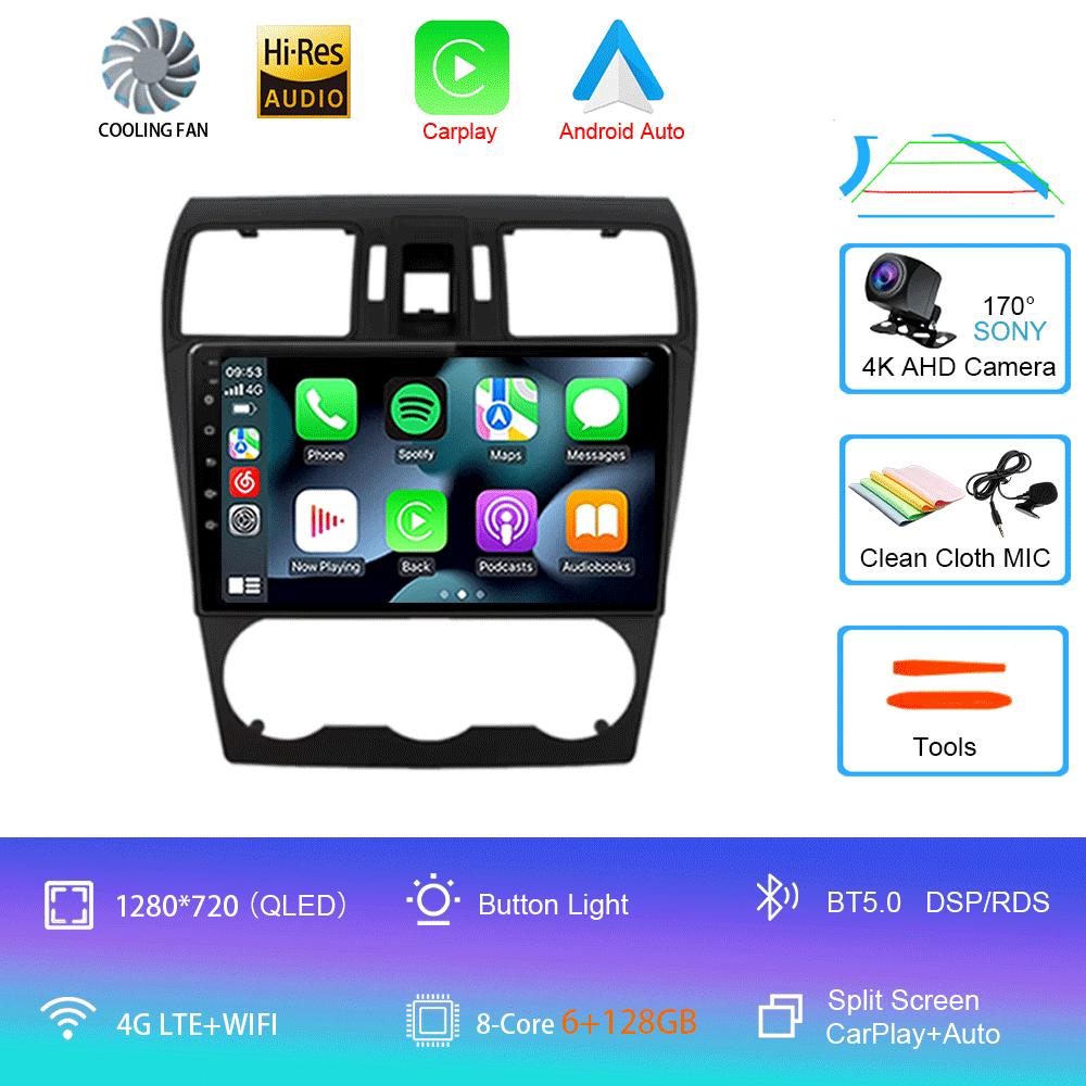 For Subaru Forester XV WRX 2012 -2015 Android 14 Video Player Car Radio Multimedia 2 Din Navigation GPS BT 4G WIFI Stereo DVD