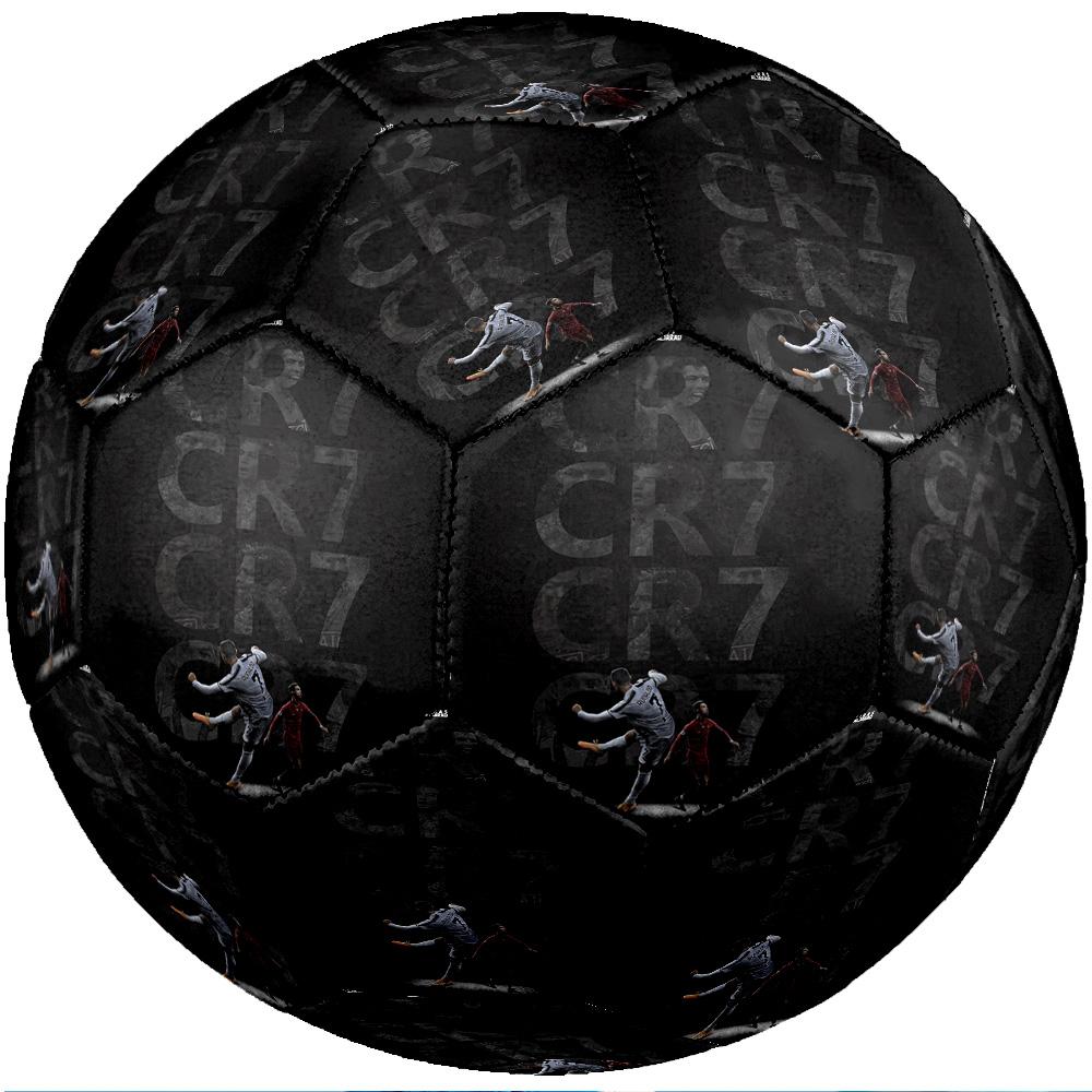 Cristiano Ronaldo Theme Soccer Ball Size 5 Soccer Ball Soft Touch Professional Training Football for Outdoor Sports