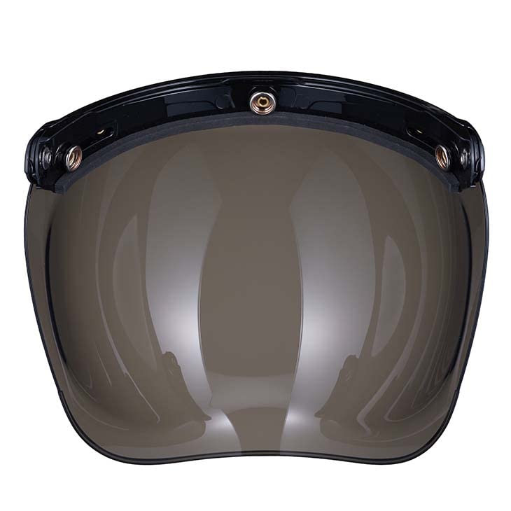 Shield Bubble Shield Light Smoke Jet Helmet Full Face Vintage Compatible with general SG standard helmets TT&CO.