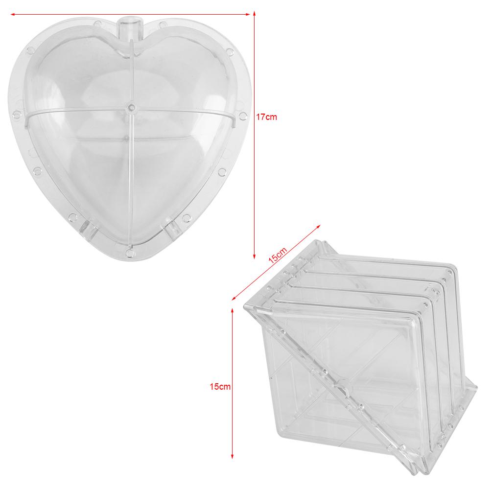 Square Heart shaped Watermelon Pumpkin Shaping Mold Garden Fruit Growth Forming Mould Tool For standard watermelon/pumpkin