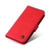 For iPhone 16e Leather Wallet Cases Skin Touch Phone Cover Stand with Strap