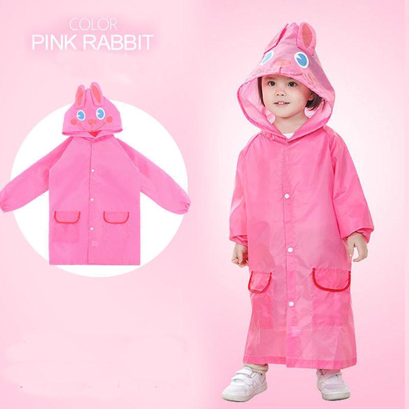 Pelerină de ploaie drăguță pentru copii, impermeabilă, pelerină de ploaie pentru copii cu rață, broască, jachetă, cu spațiu pentru rucsac, îmbrăcăminte de ploaie pentru studenți