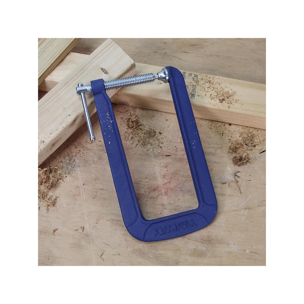 Faithfull Deep Throat G-clamp 85mm (3.1/4in)