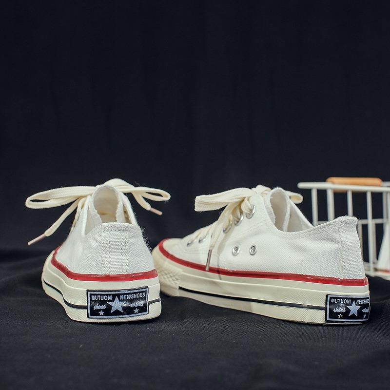S Replica Low-top Canvas Shoes Women's Summer Harajuku Street Shooting Retro Student Shoes Trendy Shoes 07