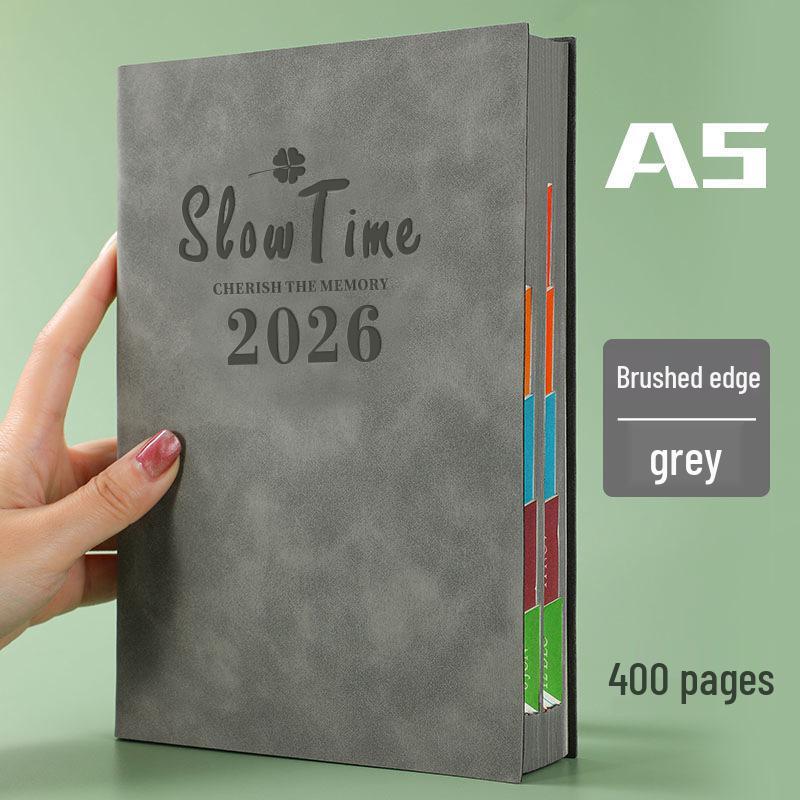 2026 A5 Daily Planner: Student & Office Diary, Customizable Souvenir Notebook