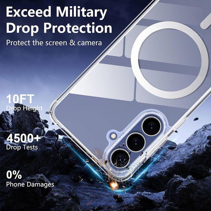Coque de Protection - BOOLING - pour Samsung Galaxy S25 FE - Transparent - Mince et légère - Antichoc