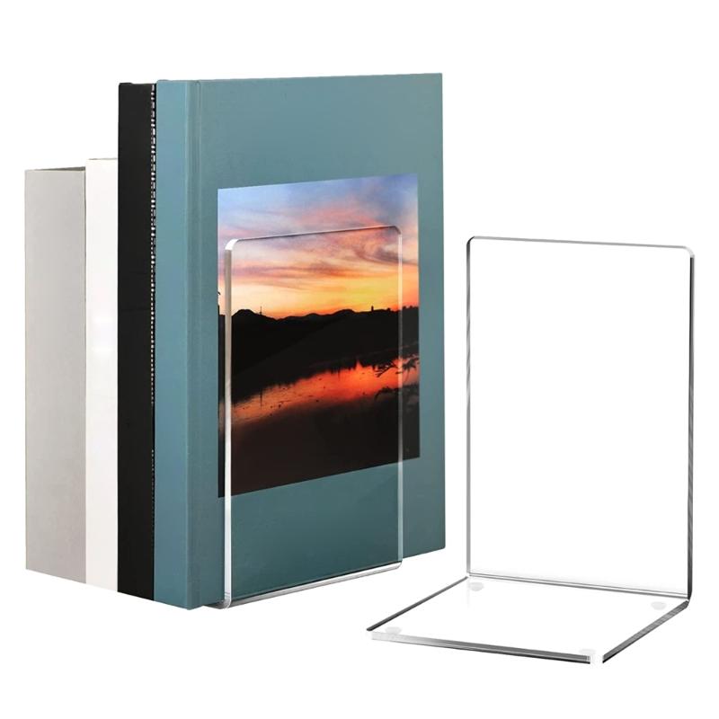 Books Stand Books Holders Books Decorations Elegant Display Stand for Displaying Pictures Cookbooks Notebooks Bookends
