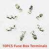 10Pcs 4.8mm Copper Female Fuse Box Terminal Terminals Connector Set N 907 327 03