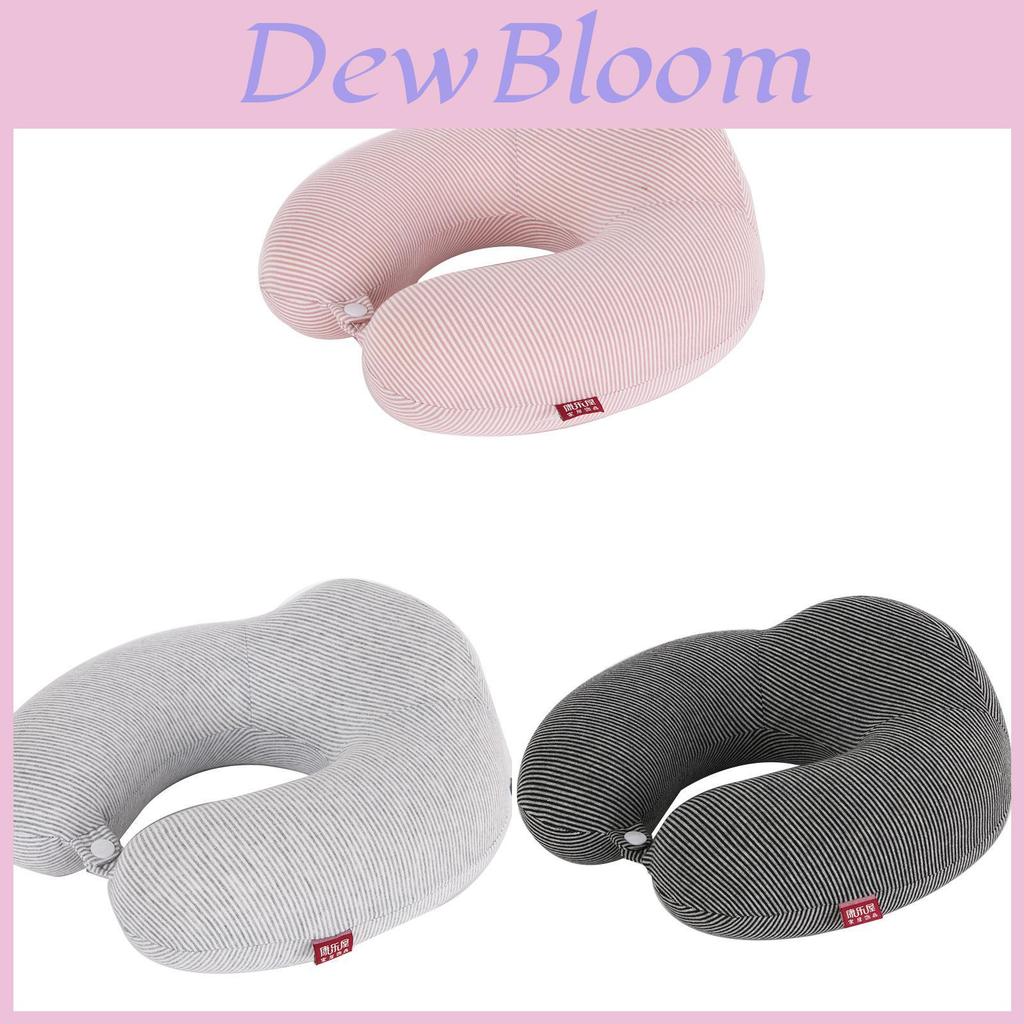 Memory Foam U Shape Travel Pillow With Cotton Cover For Adults Office Comfort