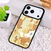 Cartoon Golden Retriever Dog Phone Case for iPhone 17 Air 16 15 11 12 14 13 Pro Max Shockproof Cover