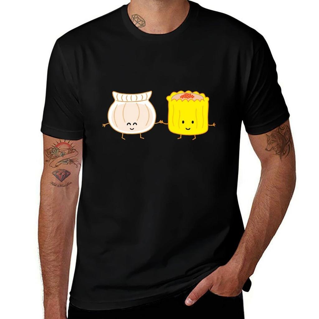Dim Sum har gow siu mai by queenies cards TShirt t shirt for man t shirt man luxury TShirt