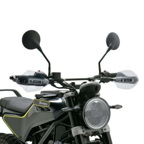 ZETA RACING Sonic Hand Guard PC Protector Kit Universal Type Compatible with Hollow Handlebars (13.5mm-14.5mm/17.5mm-18.5mm) Forged Bar End Installati