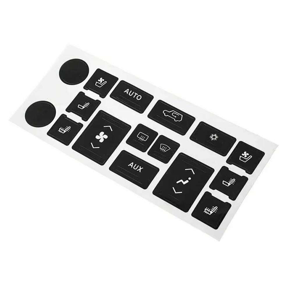 Control Climate Worn Button Repair Decal For Cadillac Escalade EXT ESV 2007-2014