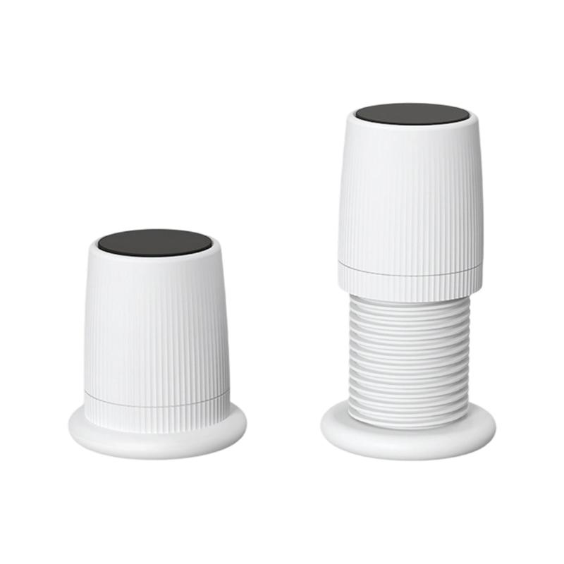 2Pcs Plastic Furniture Leg Levelers Adjustable Height Support Pads Furniture Risers for Uneven Floors Enduring