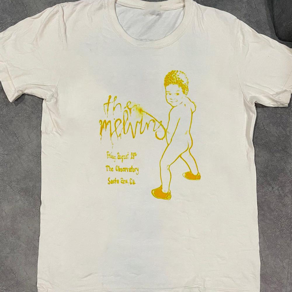 The Melvins Band Concert Rock Tour Unisex Tee Cotton Shirt All Size MK033 Unisex T-Shirt L