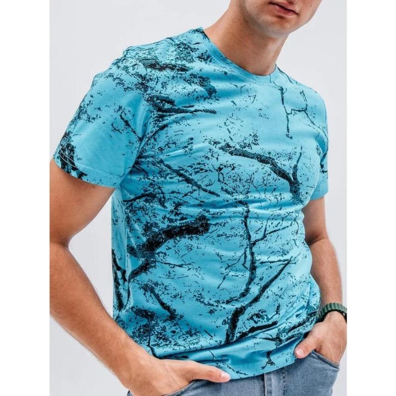 Summer Fashion Men and Women's T-shirt 3D Flower Print Casual Loose Outdoor Boy Short Sleeve Tees Top Pullover