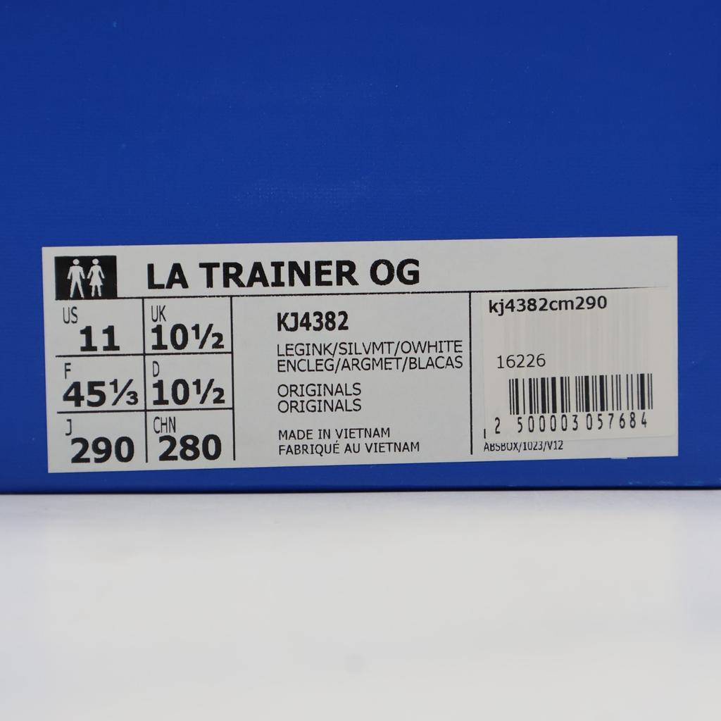 KJ4382 Adidas LA Trainer OG Legend Ink Silver Metallic (Men's)