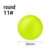 Silicone Olive-Shaped Fluorescent Fishing Float Tail Magnifier Bean