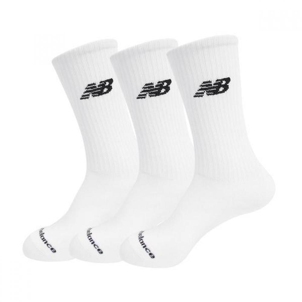 

New Balance Середні шкарпетки для спорту, здоров я, бігу, 3 пари LAS51503WT:M(225270mm)