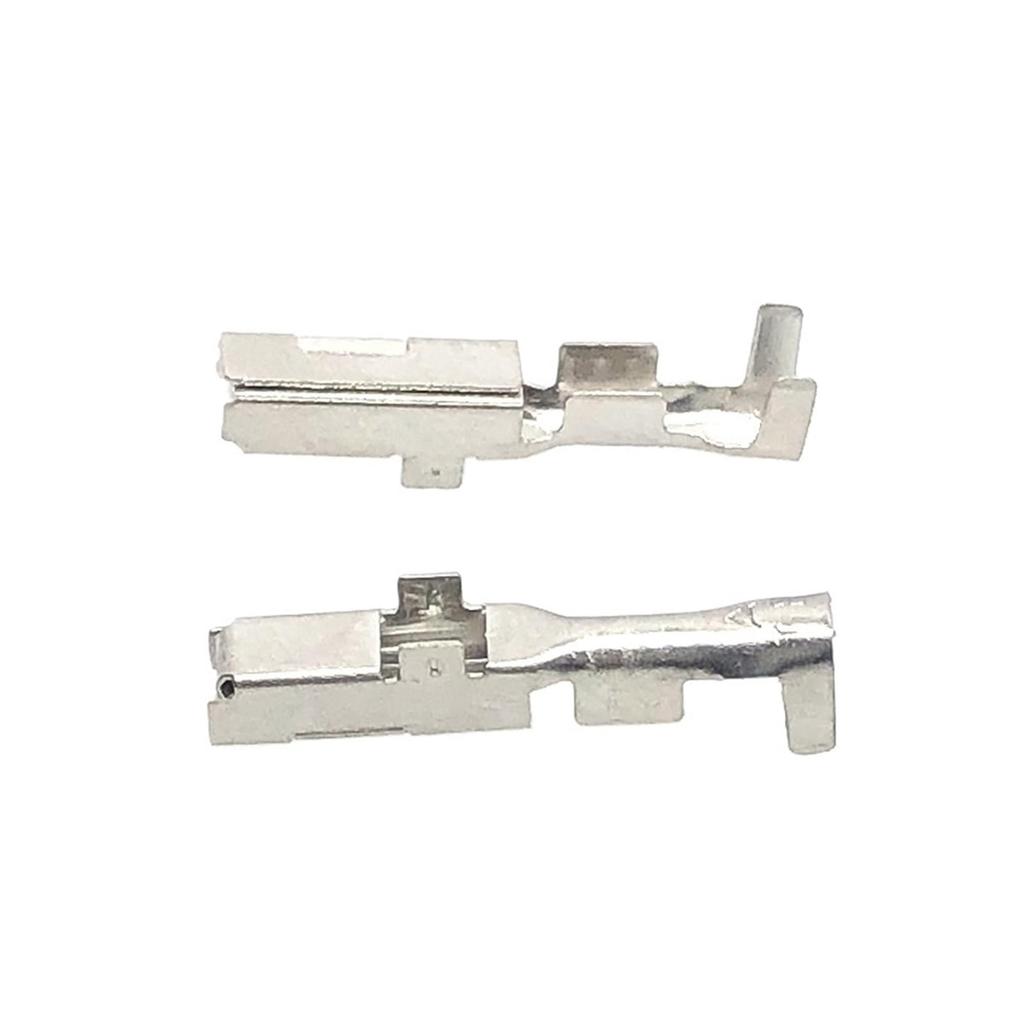 50/100/200 Pcs 2.2mm Male Female Car Crimp Terminal 7116-4020 DJ611-2.2A DJ621-2.2A (Color: Female, Size : 100 Pcs)