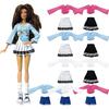 30CM Lady Doll's Clothes Suit for 1/6 Doll Accessories Dress Up Toys for Children