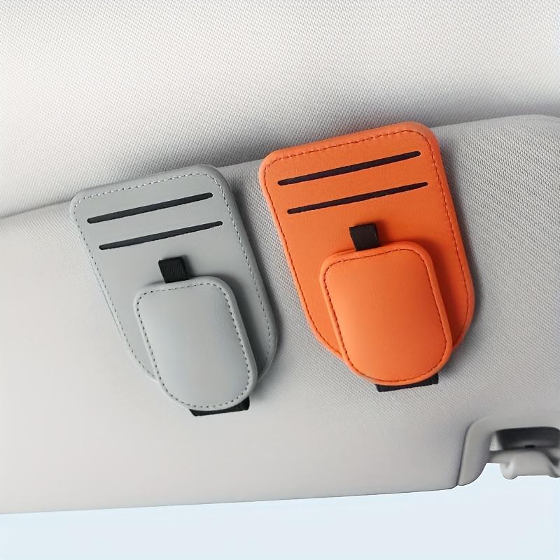 1Pc High-Quality Car Glasses Clip Multifunctional Car Sun Visor Card Holder In-Car Glasses Storage Rack Sunglasses Clip