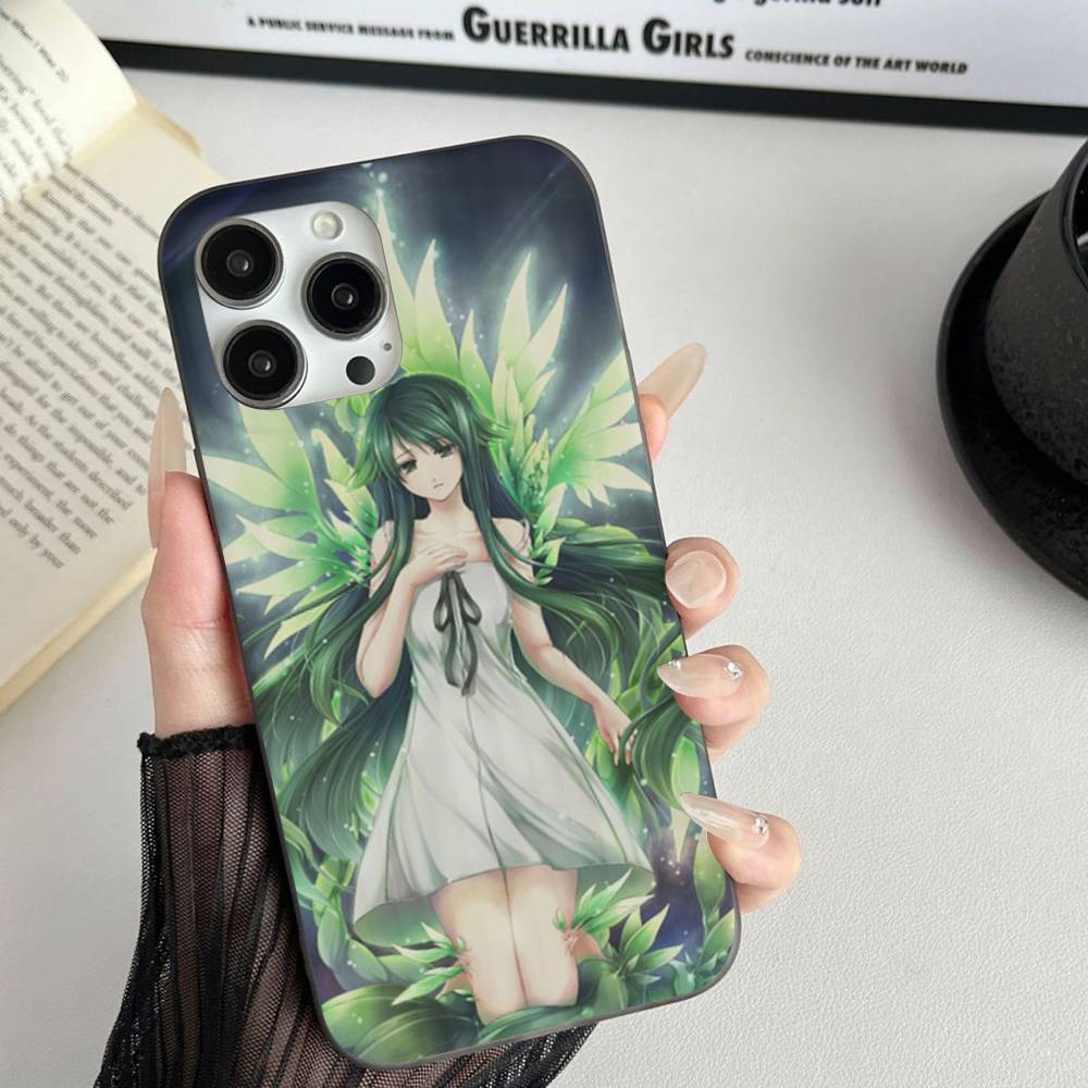The Song Of Saya Horror Game Corrugated Pattern For IPhone 17 16 15 14 13 12 11 16 Pro Max Plus Pro Non-slip Phone Cover