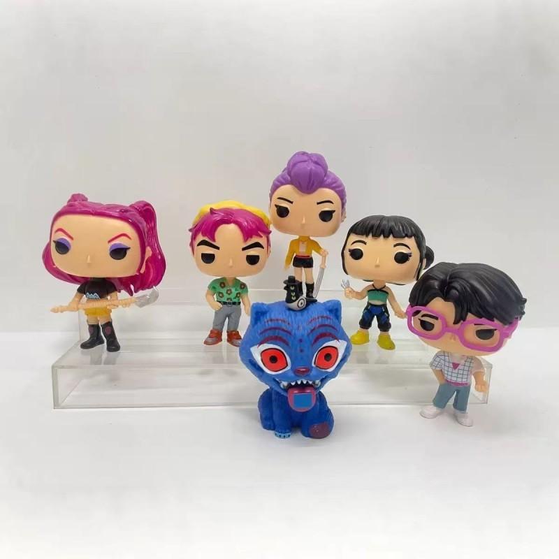 Exclusive KPop X Anime Demon Hunters Mira Figure - Derpy & Jinu Limited Collectible Gift Anime Figure