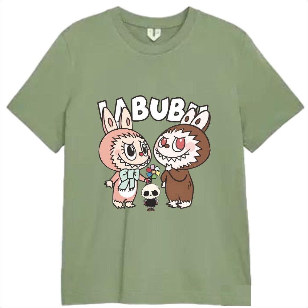 

T-shirt Labubu unisex short-sleeved top fashion trend S