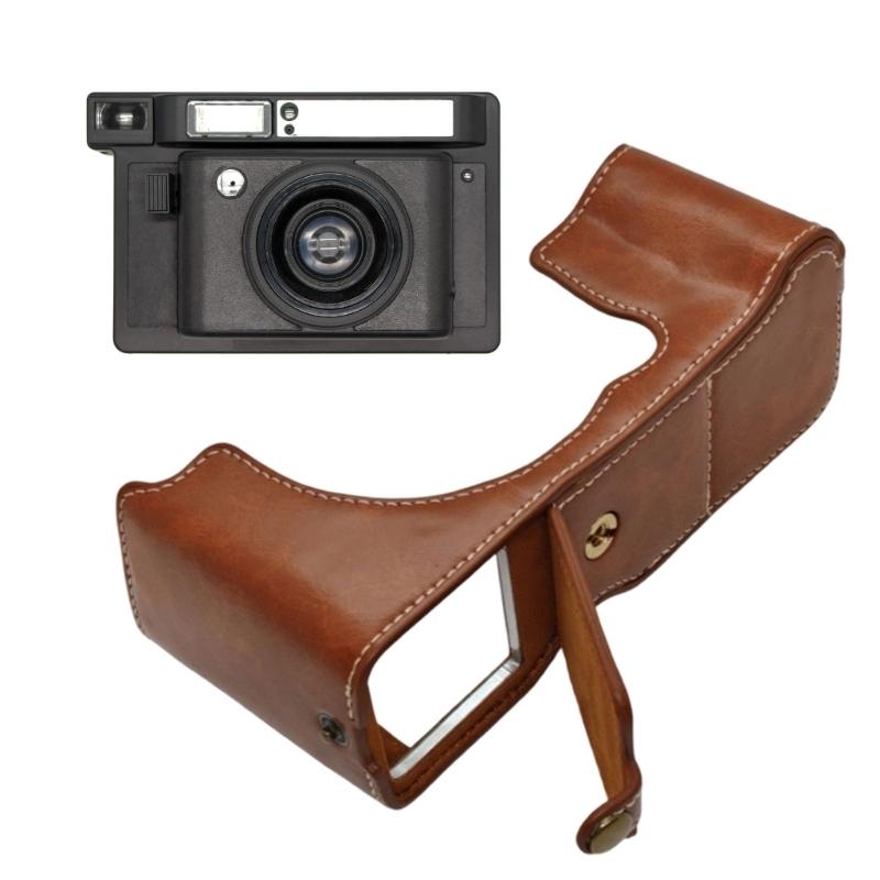 Shockproof Protective Case Camera Storage Cover Leather Texture Suitable for GFX50R Model Camera Scratch Resistant