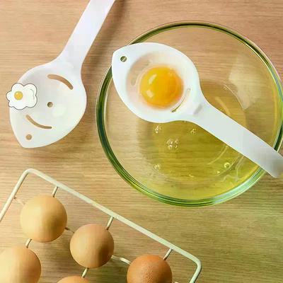 Extended Handle Egg White Separator, Egg Yolk Separator, Egg White Filter, Kitchen Cooking Egg Separator Egg Strainer