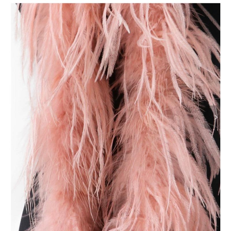 DIY Weißer STRAUSSENFEDER boa 1 6 10 15 35lagig Straußenfeder boa Besatz Tanzkleid Hochzeit Basteln Halloween Kundenspezifische Lieferung auf Lager