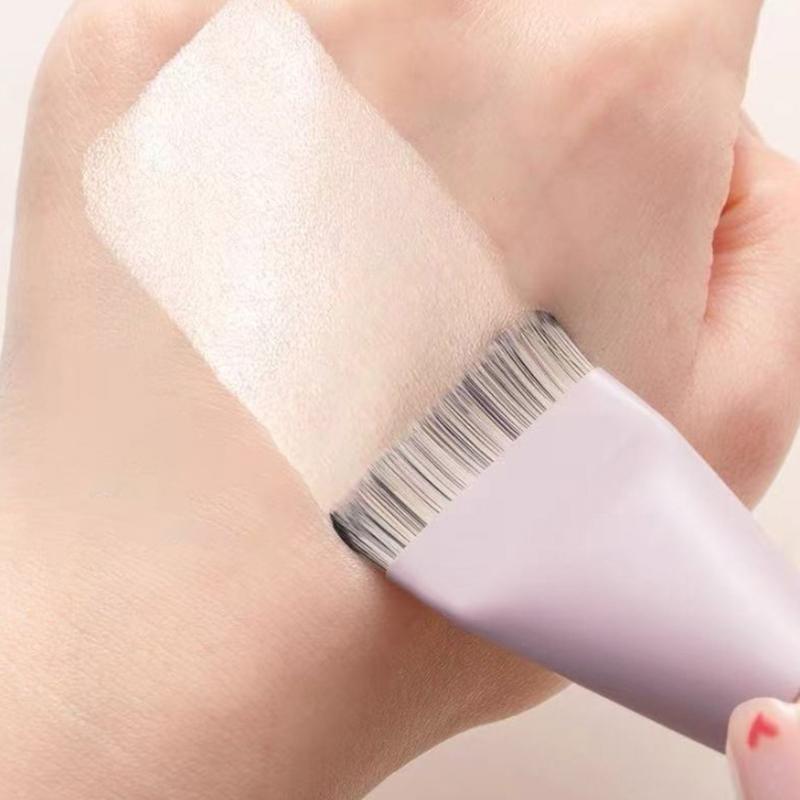 1 Pcs NEW Lightweight And Thin Face Contour Brush Flat Contour Brush Foundation Cream Makeup Female Cosmetics Beauty Tool