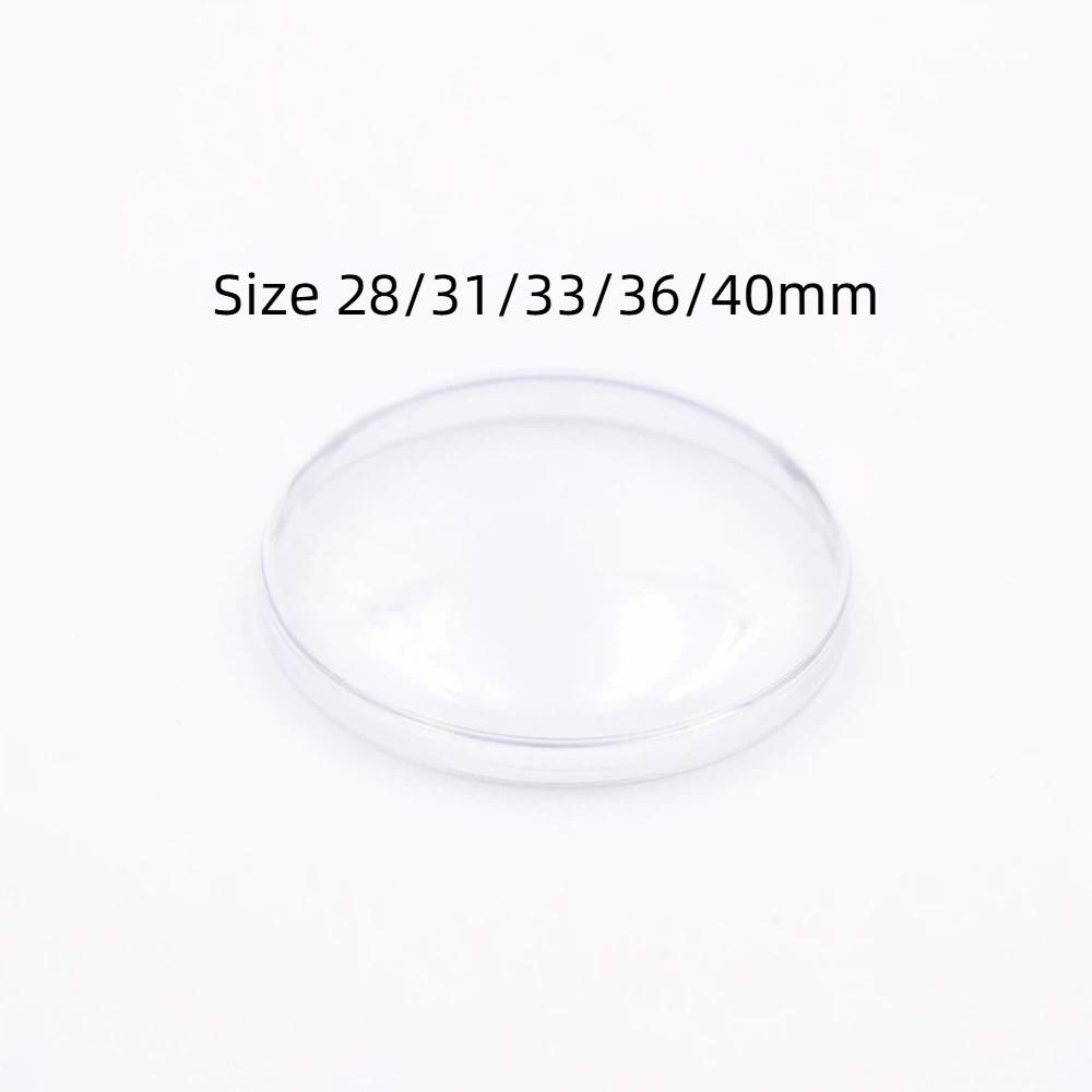 Crystal Clear Acrylic Watch Mirror 28-40mm Watch Accessories Acrylic Pot Cover  Watch Restoration